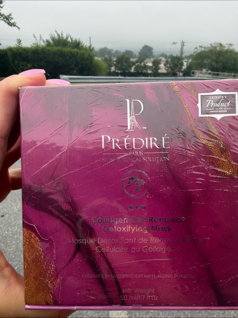 Prédiré Paris ~Collagen Cell Renewél Detoxifying Mask - Full Size Sealed $699